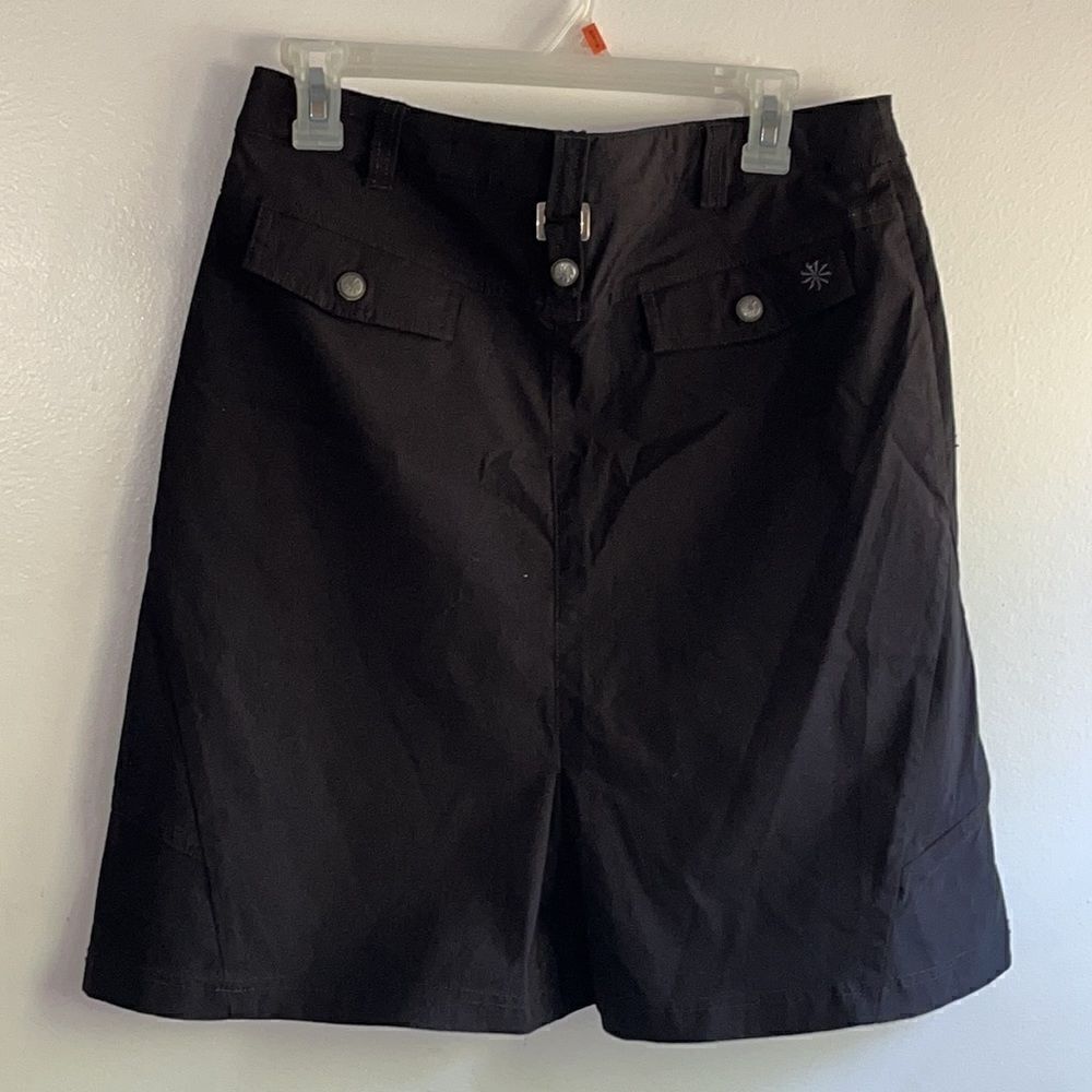 EXCELLENT CONDITION WOMEN’S SIZE 6 ATHLETA HIKING/TRAVEL NYLON STRETCH SKIRT - Picture 5 of 7